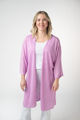 IN STOCK Ellie Cover-Up Kimono - Lilac