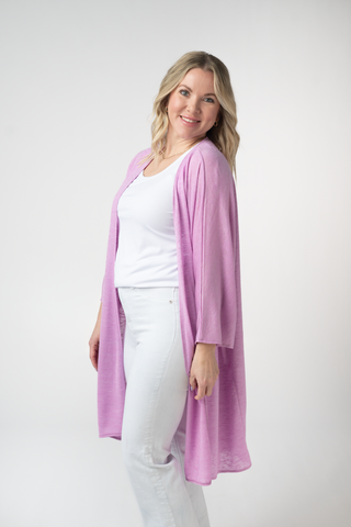 IN STOCK Ellie Cover-Up Kimono - Lilac
