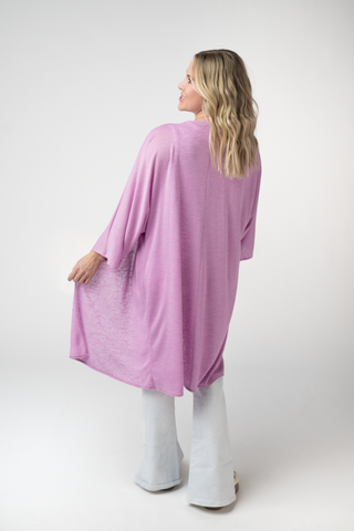 IN STOCK Ellie Cover-Up Kimono - Lilac