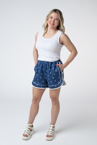 IN STOCK Dolphin Shorts - Nautical Navy