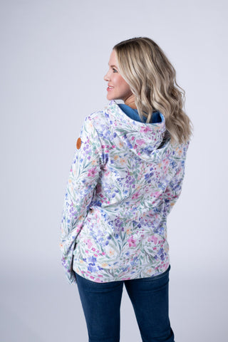 IN STOCK Hailey Pullover Hoodie - Cottage Floral