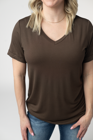 IN STOCK Sophie Top - Brown