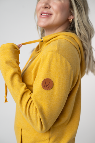 IN STOCK Hailey Hoodie - Mustard