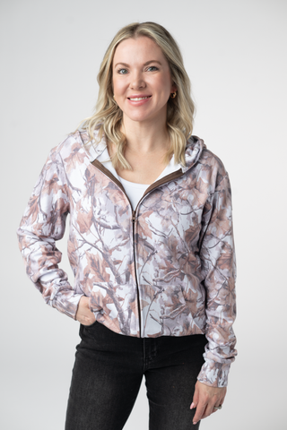 09.09 EN ROUTE Fullzip Hoodie - Woodsy Camo