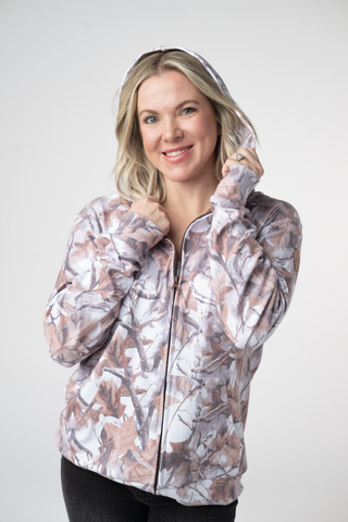09.09 EN ROUTE Fullzip Hoodie - Woodsy Camo