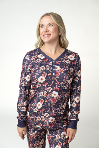 IN STOCK Cozy Pajama Set - Blushwood Floral