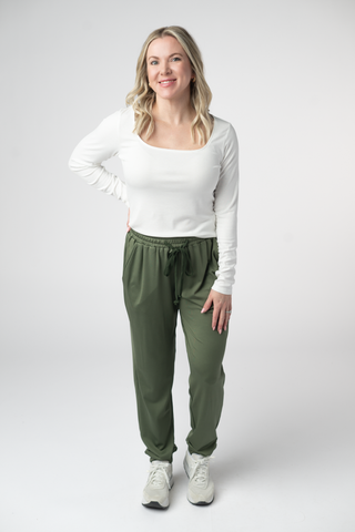 08.21 EN ROUTE Cloud Joggers - Olive