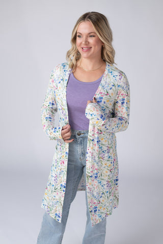 IN STOCK Classic Cardigan - Cottage Floral FINAL SALE