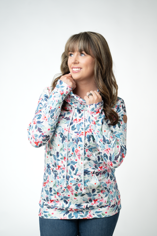 IN STOCK Soft Funnel Neck - Winter Berry