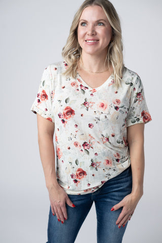 IN STOCK Sophie Top - Pink Bloom FINAL SALE