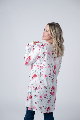 IN STOCK Classic Cardigan - Pink Bloom FINAL SALE