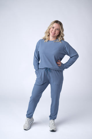 IN STOCK Corrine Joggers - Denim