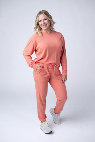 IN STOCK Corrine Joggers - Coral