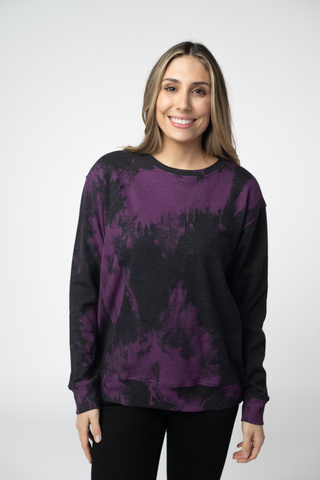 08.21 EN ROUTE Twilight Tie Dye Pullover