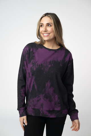 08.21 EN ROUTE Twilight Tie Dye Pullover
