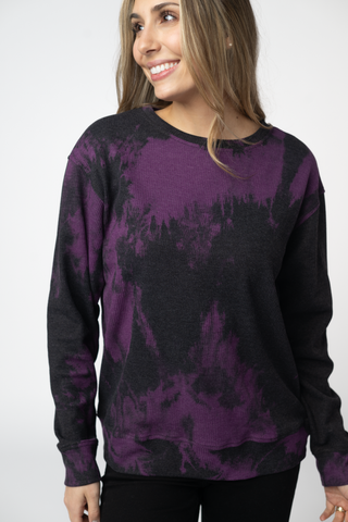 08.21 EN ROUTE Twilight Tie Dye Pullover