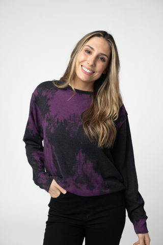 08.21 EN ROUTE Twilight Tie Dye Pullover