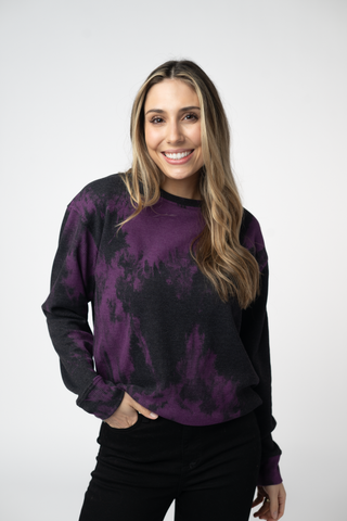 08.21 EN ROUTE Twilight Tie Dye Pullover