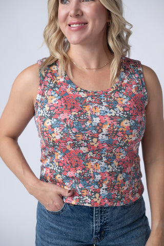 IN STOCK Ava Tank - Bright Floral FINAL SALE