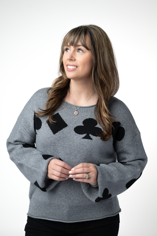 PREBOOK Alice Sweater - Charcoal