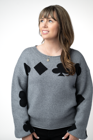 PREBOOK Alice Sweater - Charcoal