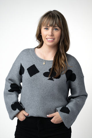 PREBOOK Alice Sweater - Charcoal