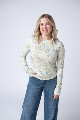 IN STOCK Blair Long Sleeve Top - Spring Meadows FINAL SALE