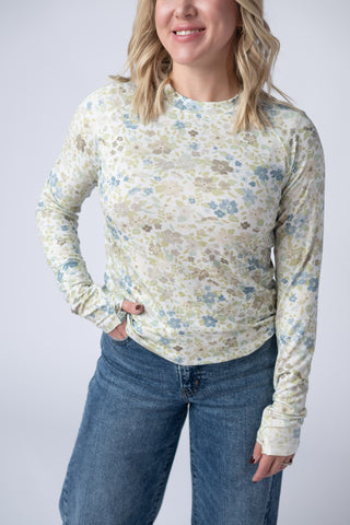 IN STOCK Blair Long Sleeve Top - Spring Meadows FINAL SALE