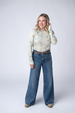 IN STOCK Blair Long Sleeve Top - Spring Meadows FINAL SALE