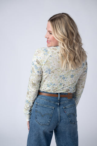 IN STOCK Blair Long Sleeve Top - Spring Meadows FINAL SALE