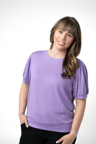 PREBOOK Katie Cozy Top - Lavender