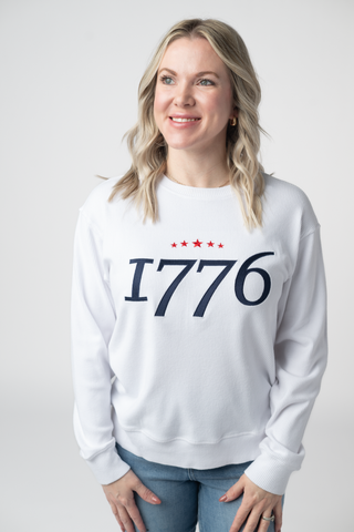 IN STOCK Corrine Embroidered Pullover Top - 1776 FINAL SALE