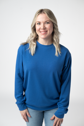 IN STOCK America Pullover - Blue FINAL SALE