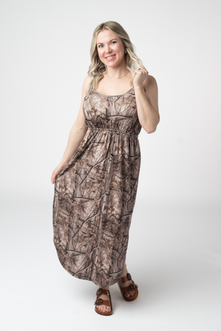 IN STOCK Reagan Dress - Camo FINAL SALE