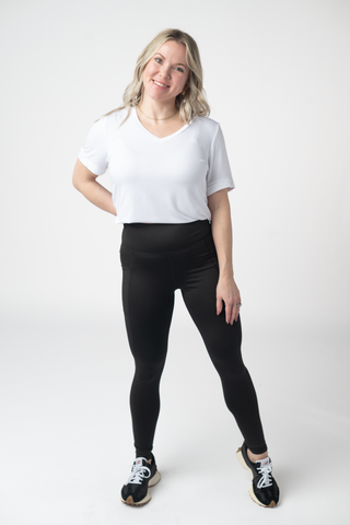 IN STOCK Athleisure Leggings - Black