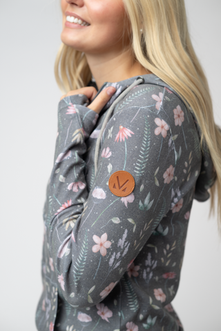 09.09 EN ROUTE HalfZip Hoodie - Wildflower Meadow