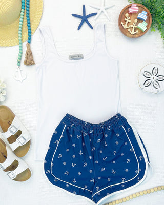 IN STOCK Dolphin Shorts - Nautical Navy