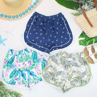 IN STOCK Dolphin Shorts - Pineapple Leaf