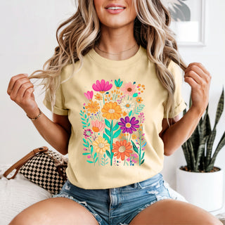 Bright Floral Tshirt