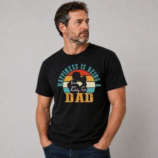 Happiness is Being A Dad Tshirt