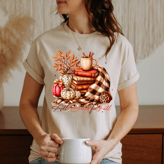 All Booked For Fall Tshirt