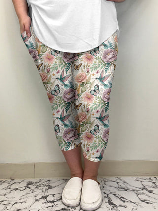 Hummingbird Leggings/Capris  | Run Ends 2/24 | ETA 42 Days