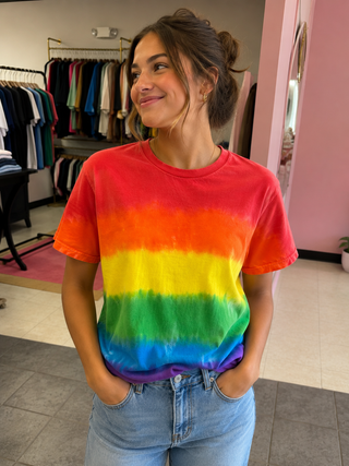 Rainbow Rush Tie Dye Top