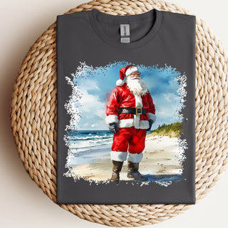 Stand Tall Santa Tshirt
