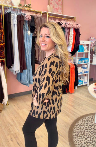 Wild Instinct Leopard Top