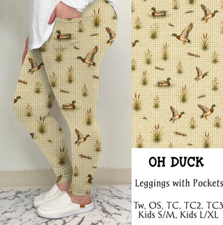 Oh Duck Leggings/Joggers | Run Ends 9/8 | ETA 42 days