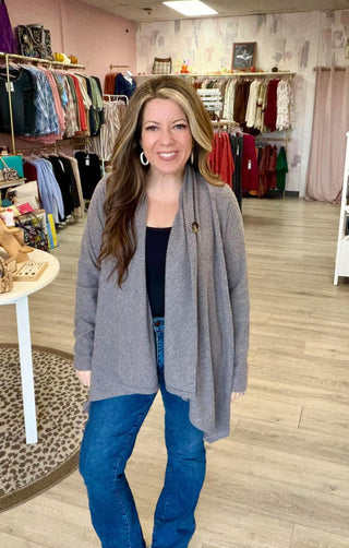 Autumn Haze Relaxed Cardigan