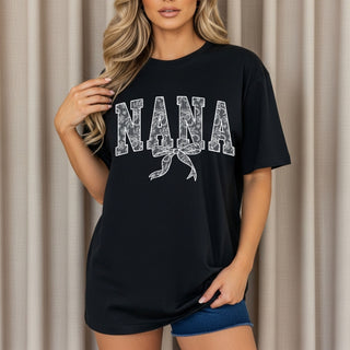 Nana Lace Bow Tshirt