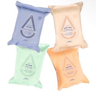 Skincare Makeup Remover Facial Wipes Multi-Pack - 4 Pk