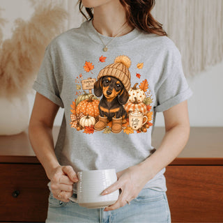 Fall Dachshund Tshirt